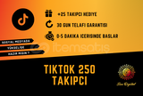 ⭐GARANTİLİ⭐TİKTOK 250 TAKİPÇİ⭐