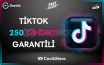 ⭐️[GARANTİLİ] TİKTOK 250 TAKİPÇİ | KALİTELİ⭐️