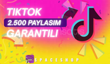 ⭐[Garantili] Tiktok 2.500 Adet Paylaşım⭐