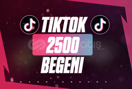 ⭐[GARANTİLİ] Tiktok 2500 Beğeni⭐