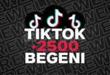 ⭐[GARANTİLİ] TİKTOK 2500 BEĞENİ