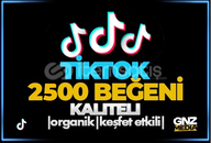 ⭐GARANTİLİ TİKTOK 2500 BEĞENİ KEŞFET ETKİLİ⭐