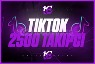 ⭐[GARANTİLİ] TİKTOK 2500 GERÇEK TAKİPÇİ