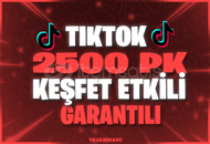 [Garantili] TikTok 2.500 PK Puanı