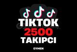 ⭐[GARANTİLİ] Tiktok +2500 Takipçi⭐