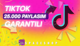 ⭐[Garantili] Tiktok 25.000 Adet Paylaşım⭐