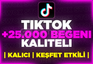 ⭐[GARANTİLİ] TİKTOK 25000 GERÇEK BEĞENİ⭐