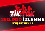 ⭐(Garantili) TikTok 250000 İzlenme⭐