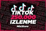 ⭐GARANTİLİ⭐ TIKTOK 250.000 İZLENME