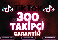 ⭐️ [GARANTİLİ] TİKTOK 300 TAKİPÇİ ⭐