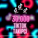 ⭐GARANTİLİ⭐TİKTOK 30.000 TAKİPÇİ ⭐ANINDA⭐