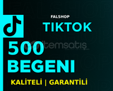 ⭐[GARANTİLİ] TİKTOK 500 GERÇEK BEĞENİ ⭐