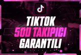 ⭐️[GARANTİLİ] TİKTOK 500 GERÇEK TAKİPÇİ ⭐️