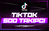 ⭐[GARANTİLİ] TİKTOK 500 GERÇEK TAKİPÇİ⭐