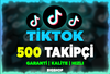 ⭐[GARANTİLİ] TİKTOK 500 GERÇEK TAKİPÇİ⭐