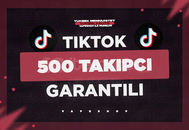 ⭐[GARANTİLİ] TİKTOK 500 GERÇEK TAKİPÇİ⭐