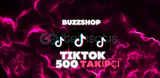 ⭐[GARANTİLİ] TİKTOK 500 GERÇEK TAKİPÇİ⭐