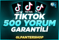 ⭐[GARANTİLİ] Tiktok 500 İstediğiniz Yorum ⭐