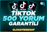 ⭐[GARANTİLİ] Tiktok 500 İstediğiniz Yorum ⭐