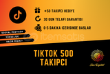 ⭐GARANTİLİ⭐TİKTOK 500 TAKİPÇİ⭐