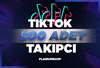 ⭐ KALİTELİ⭐ TİKTOK 500 TAKİPÇİ