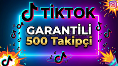 (GARANTİLİ) TİKTOK 500 TAKİPÇİ 