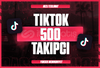 ⭐[GARANTİLİ] TİKTOK 500 TAKİPÇİ ⭐