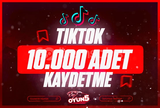 ⭐[Garantili] Tiktok 10.000 Adet Kaydetme⭐