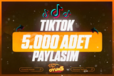 ⭐[Garantili] Tiktok 5.000 Adet Paylaşım⭐