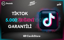 ⭐[GARANTİLİ] TİKTOK 5.000 BEĞENİ⭐