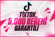 ⭐[GARANTİLİ] TİKTOK 5000 GERÇEK BEĞENİ⭐