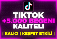 ⭐[GARANTİLİ] TİKTOK 5000 GERÇEK BEĞENİ ⭐