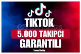 ⭐[GARANTİLİ] TİKTOK 5.000 GERÇEK TAKİPÇİ⭐