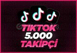 (GARANTİLİ) Tiktok 5.000 Gerçek Takipçi |KALİTE