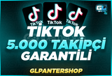 ⭐[GARANTİLİ] Tiktok 5.000 Organik Takipçi ⭐
