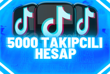 ⭐GARANTİLİ⭐TikTok 5000 Takipçili Hesap⭐