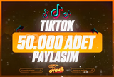 ⭐[Garantili] Tiktok 50.000 Adet Paylaşım⭐