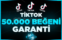 ⭐ GARANTİLİ ⭐ TİKTOK 50.000 GERÇEK BEĞENİ ⭐