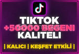 ⭐[GARANTİLİ] TİKTOK 50000 GERÇEK BEĞENİ⭐