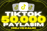 ♻️ GARANTİLİ | TİKTOK 50000 PAYLAŞIM