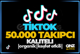 ⭐GARANTİLİ TİKTOK 50.000 TAKİPÇİ TESLİM⭐