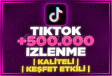 ⭐[GARANTİLİ] 2X TİKTOK 500.000 GERÇEK İZLENME⭐