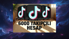 ⭐GARANTİLİ⭐TikTok 6000 Takipçili Hesap⭐