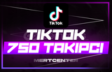 ⭐[GARANTİLİ] TİKTOK 750 GERÇEK TAKİPÇİ⭐