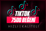 ⭐[GARANTİLİ] TİKTOK 7500 GERÇEK BEĞENİ⭐