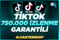 ⭐[GARANTİLİ] Tiktok 750.000 Gerçek İzlenme ⭐