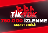 ⭐(Garantili) TikTok 750000 İzlenme⭐