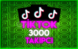 ⭐GARANTİLİ⭐TİKTOK ANINDA 3000 TAKİPCİ