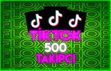 ⭐GARANTİLİ⭐TİKTOK ANINDA 500 TAKİPCİ