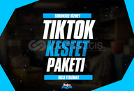 ⭐[GARANTİLİ] TikTok Keşfet Paketi⭐